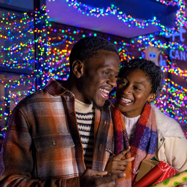 Christmas Light Trail