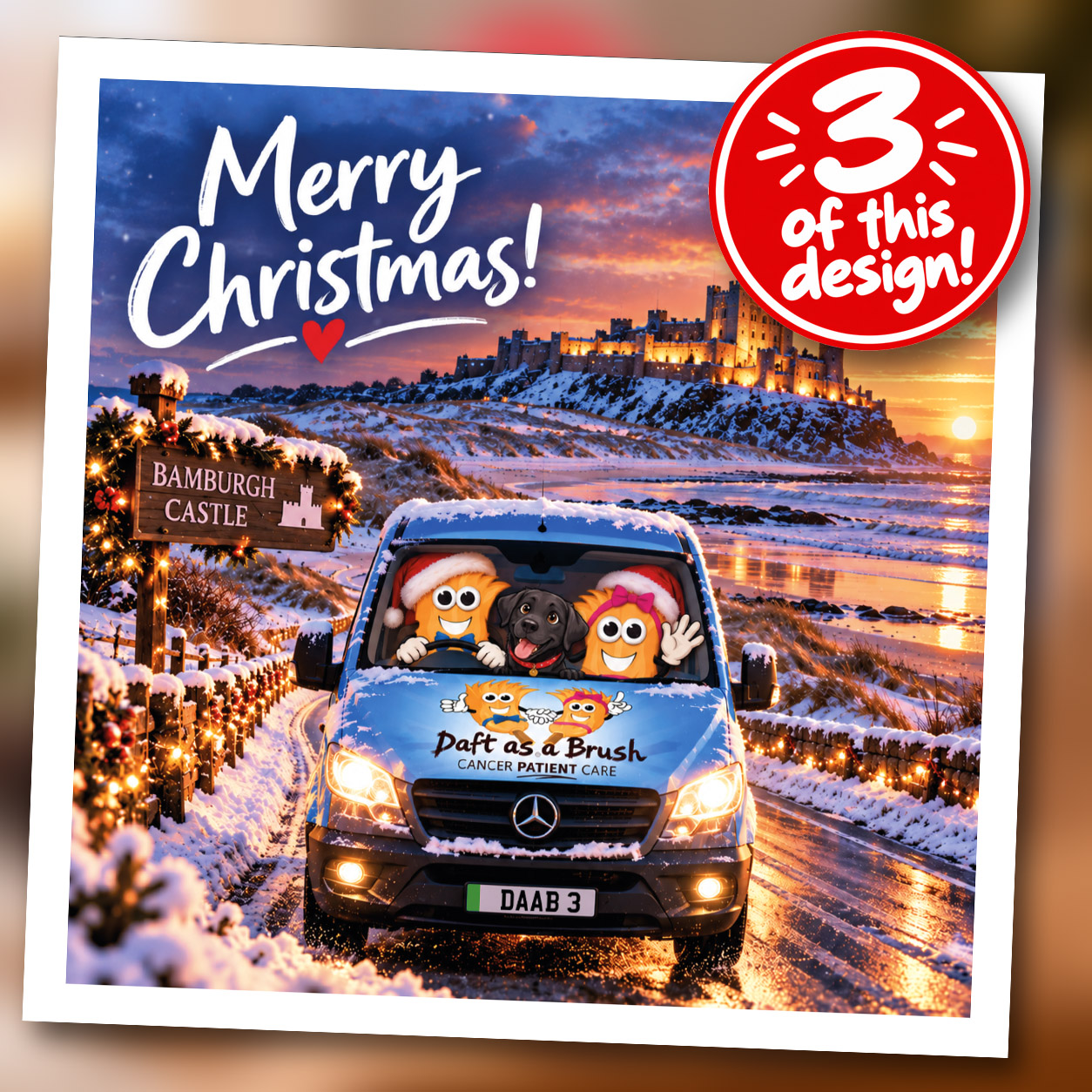 Christmas cards x 9 - Image 2